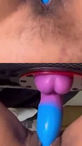Pinay MILF Rides Dildo to Stretched Finish - Lexxi Wett