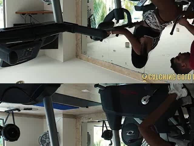 Ebony Bitch In Gym