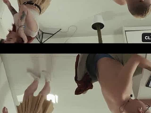 Step mom stuck in dishwasher, step friend must ravage her - the best XXX!
