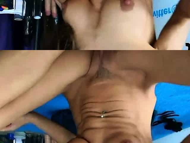 Chubby milf strip show her big boobs webcam