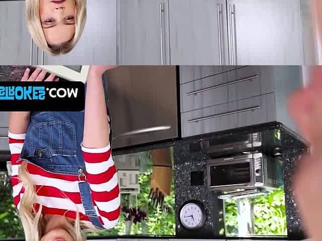 My Golden-haired Stepdaughter Lastly Lets Me Stuff My Dick Inside Her! ~ Full Video (FREE)