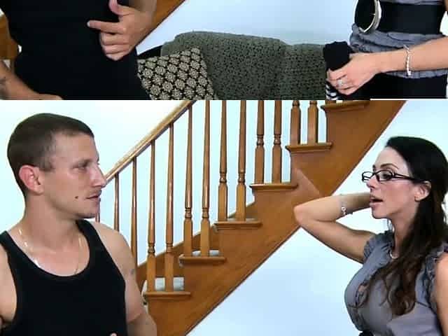Sex teacher Ariella Ferrera take cock outdoors