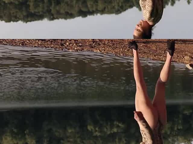 Thong Bodysuit At The Lake 5 Min