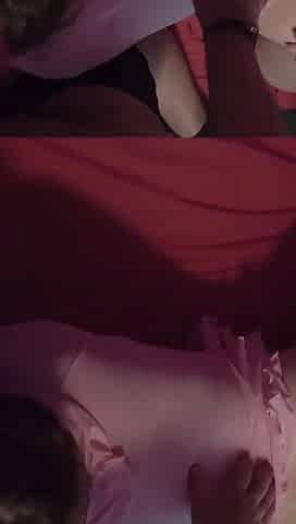 Cute Teen Girls Licking Cum of One Another After a Gangbang
