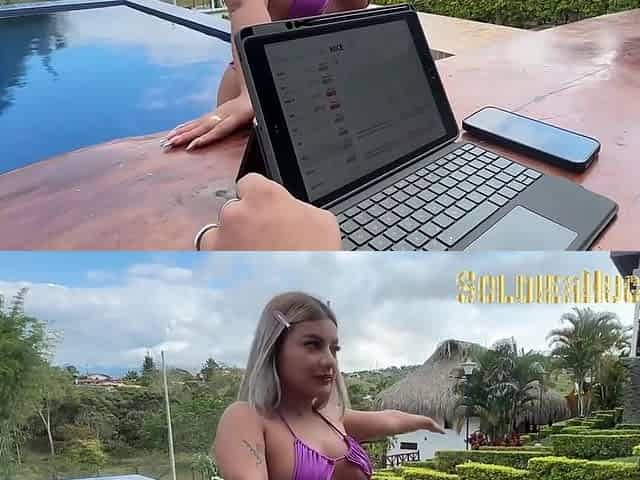I Seduce My Boyfriends Stepfather And We Fuck Outdoors With His Huge Cock With Naty Delgado
