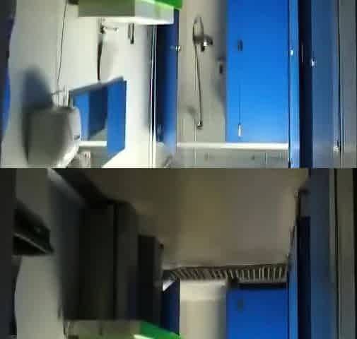 Big Cock Fucking in Public Locker Room