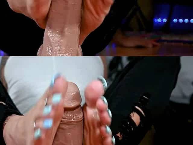 Fem Bryce aka fembryce OnlyFans - Big Dick Footjob