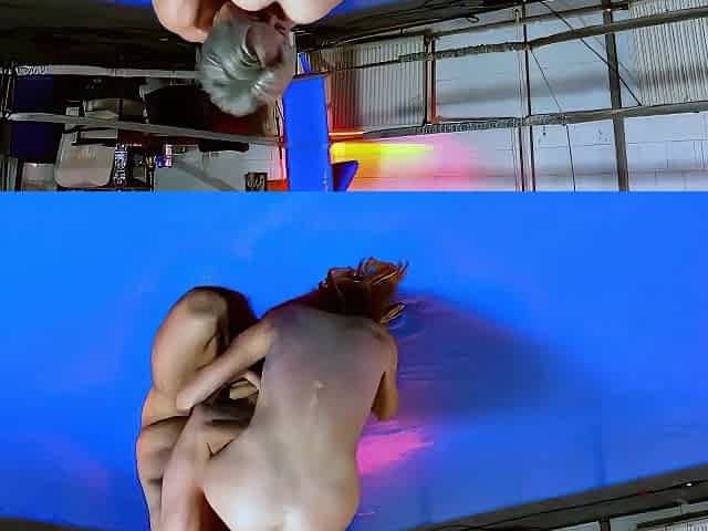 Tiffany Tatum Wrestling While Having Anal Sex Until Organism