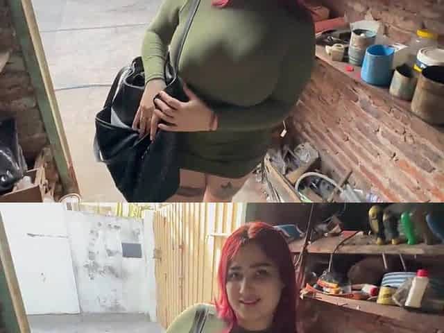 My Large Butt Wife Paying Off Debt at the Auto Repair Shop