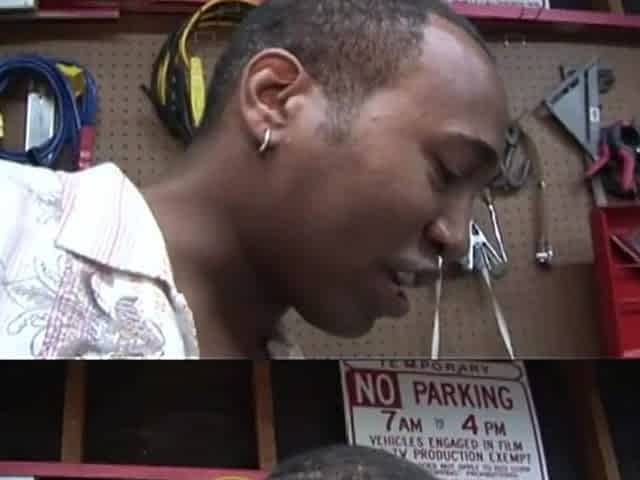 Black bitch couldnt pay to get her car fixed so that babe gave up some vagina