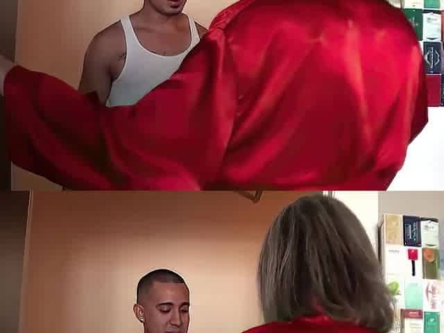 Delivery Latino Stud Bruno Dickemz Screws & Cums On Sara Jay Vagina!
