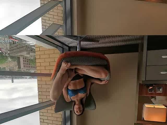 Rim his butt in hotel window and take his giant load