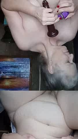 Hot MILF Puts Her Dildo up Her Ass and Masturbates in a Private Chat and Has 2 Orgasms!