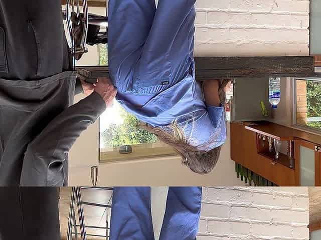 Nurse gets cream pie in the morning in advance of leaving for work