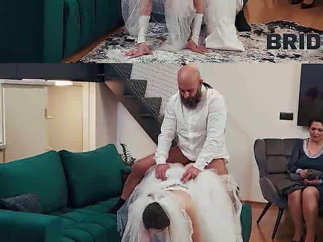 BRIDE4K. Vixi Rafi BANGED in advance of wedding