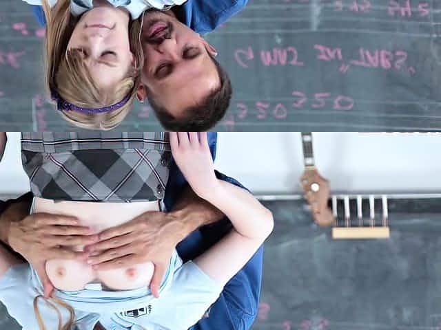 Extreme sex in the classroom for young Dolly Leigh