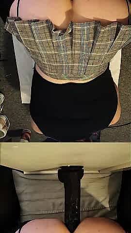 Sadie training her butt for BBC