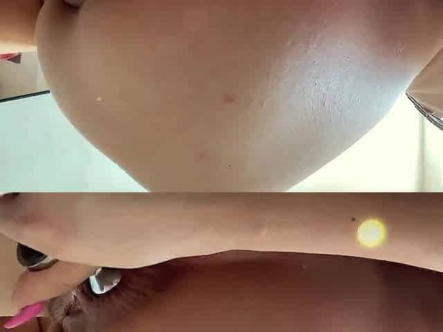 Concupiscent Latin chick Rebe double penetration Masturbation Booty and Snatch
