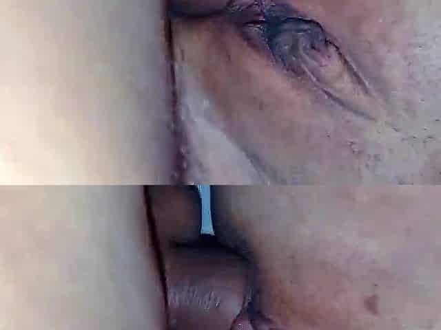 Pov anal with close up scenes filming with slender wife