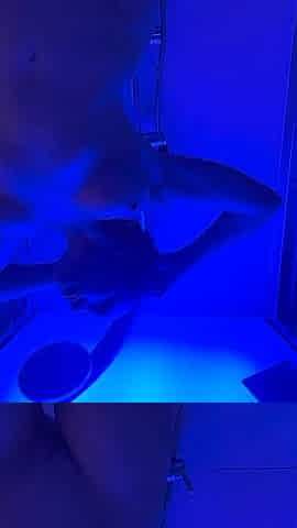 Naked in Space - Nude Shower From Orbit!!