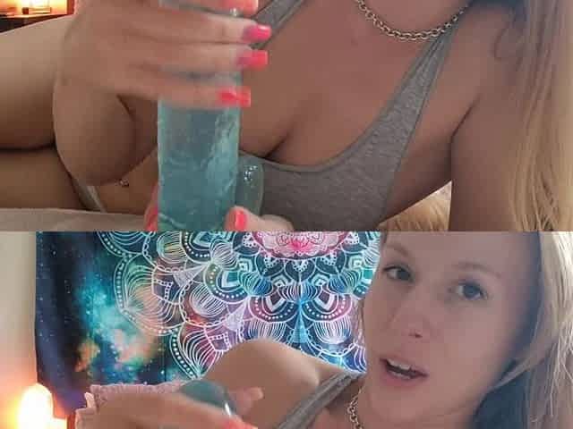 Hot Blonde Brit Dirty Talk JOI