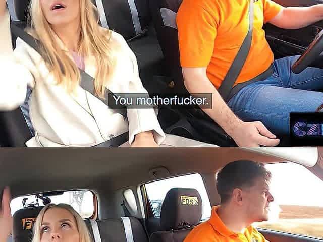 CZECH XXX Road Rage Makes Her Concupiscent - FULL MOVIE