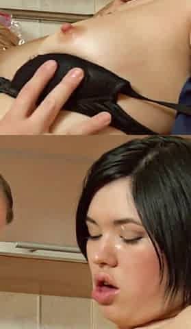 This Is One of a Kind French Babe Who Likes to Suck Cock in the Kitchen