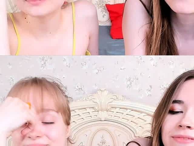 cute blonde amateur webcam teen showing