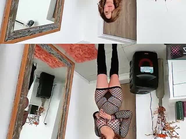 My stepmom is a slut for dressing like that, so I drilled her in the booty.