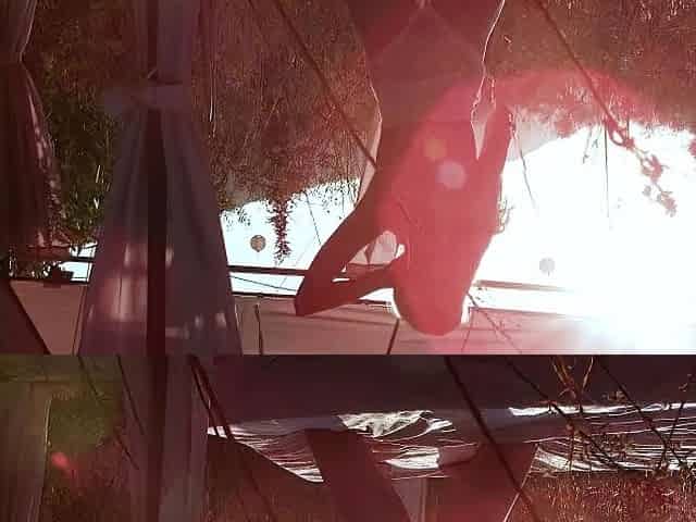 French Public Barefoot Babe Showing Feet Soles Foot Fetish