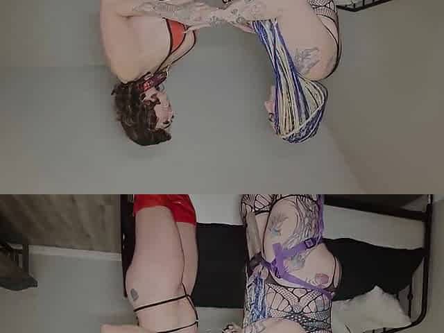 Double Goddess and Thong Drilled