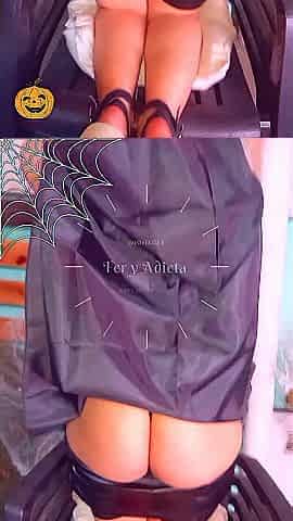 Noche de brujas, Hermanastra me sorprende con disfras de bruja y lenceria erotica. Large booty anal
