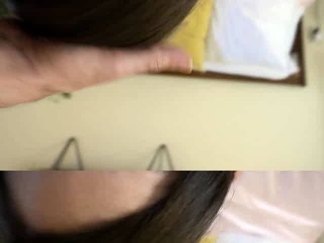 Mature brunette amateur giving a great POV blowjob
