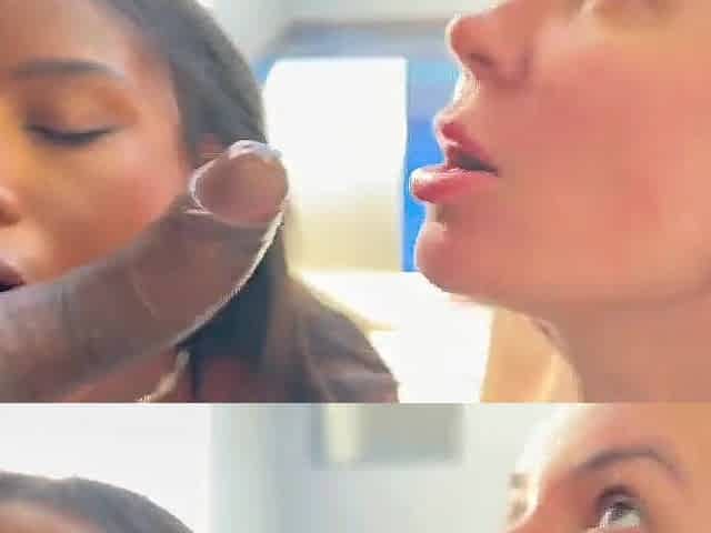 mother I'd like to fuck gives her stepdaughter a gift: a well-endowed ebony stud.
