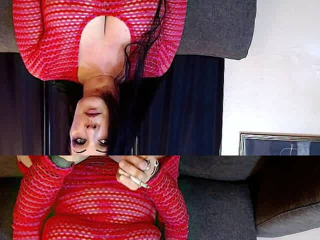 Watch Thru Top Large Breasts Smokin' mother I'd like to fuck