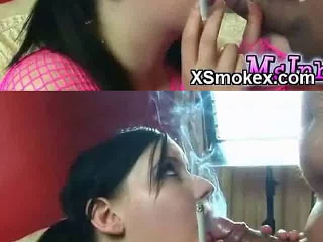 Ms Inhale Smoking British chubby Chav