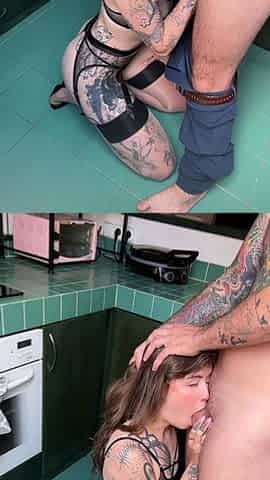 Eden Ivy Fucking In The Kitchen Sex Tape