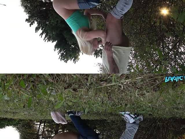Naughty hussy POV outdoor sex xxx clip