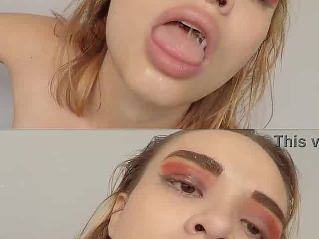 Small 18yo Venezuelan Thot Doesnt Mind Swallowing Huge Load For A Place To Crash
