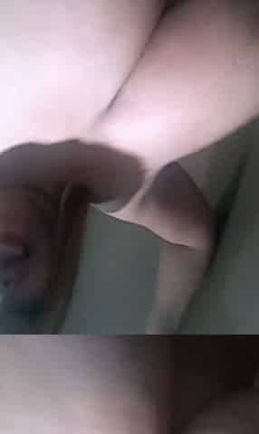 Chubby Brunette Big Boobs Dildo Masturbation