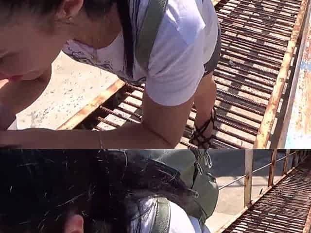 Outdoor Amateur Blowjob - Part 1