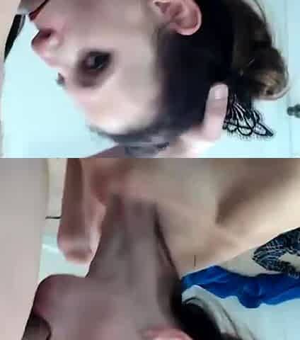Two sluts take turns sucking cock and getting pounded hard