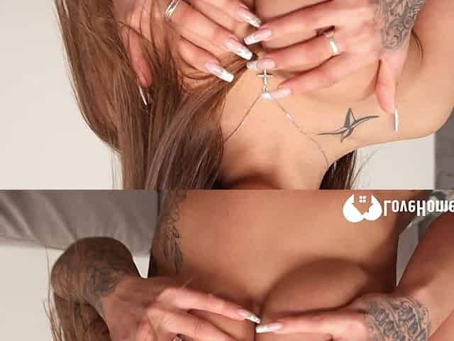 Watch My Flirtatious Step Sis Strip Down and Take a Big Hard Knob Deep, Screaming With Pleasure