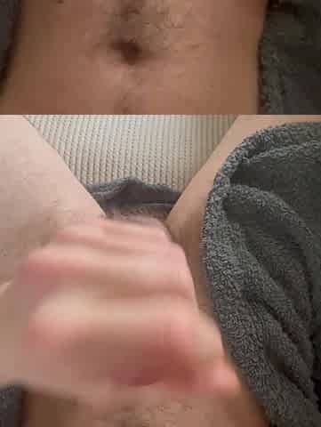 BWC milked in towel robe Solo Hunk