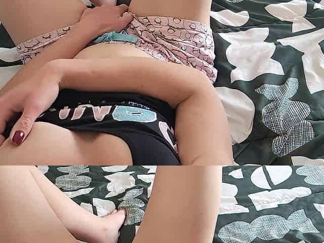 That babe wants an climax so this babe takes matters, and her vagina, into her own hands