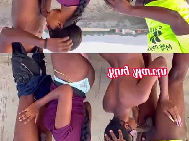 Curvy Ebony Explores Sensual Outdoor Group Blowjob Passion