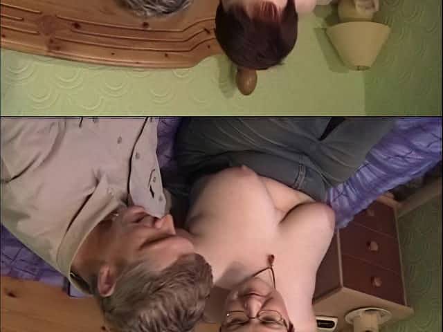 Horny MILF Bernie likes to ride a cock while her boobs bounce