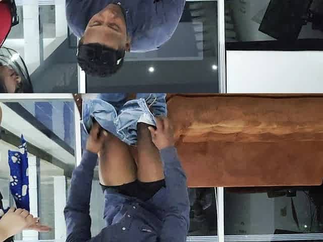 My Wife Asks Me to Interview the New Maid and I Fuck Her in the Living Room