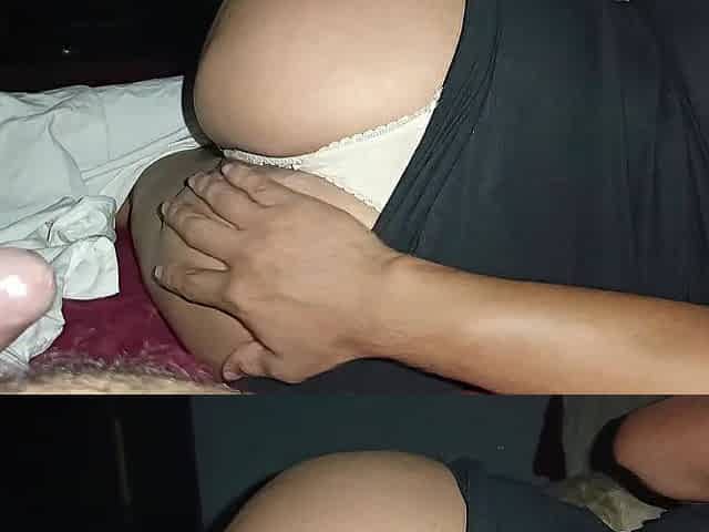 My unfaithful daughter-in-law gives me her hawt twat after the party.