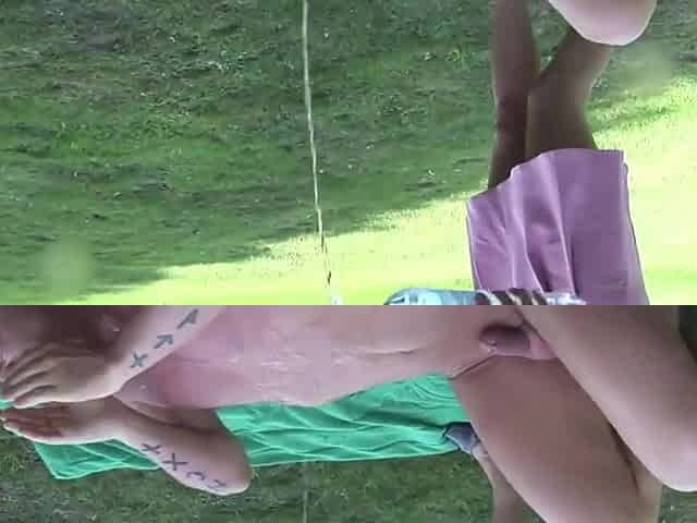 Young Babe Takes Deep Anal Pounding In The Park